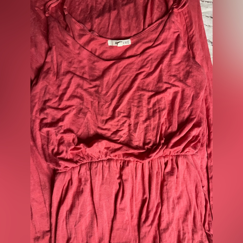 Active maxi spaghetti stap dress